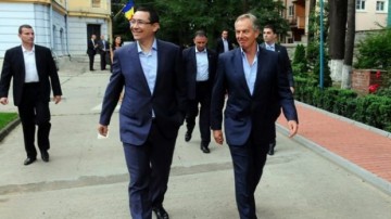 Tony Blair, întâlnire cu premierul Victor Ponta